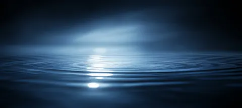 Abstract water ripples