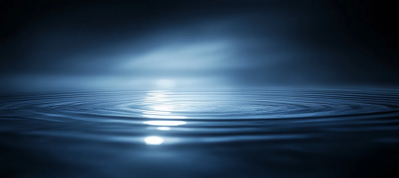 Abstract water ripples