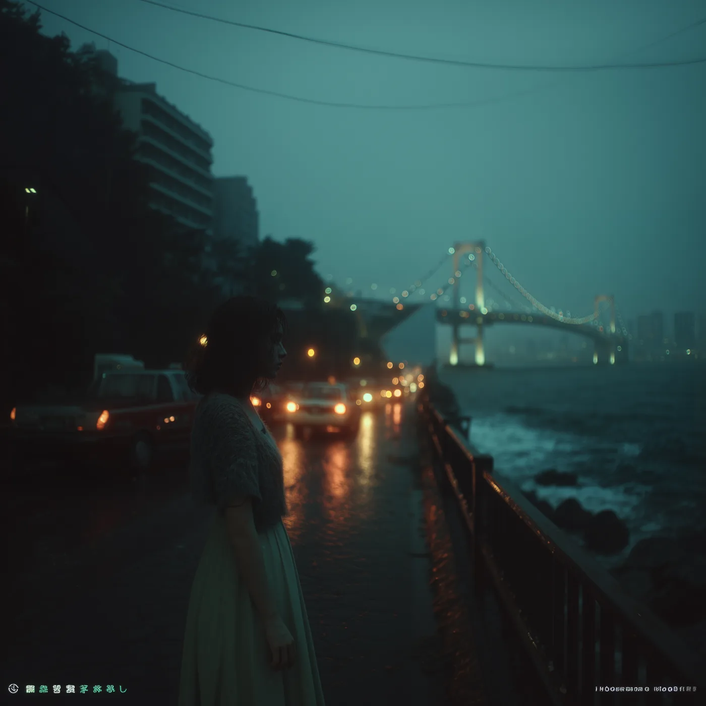 Cinematic Tokyo highway bridge I
